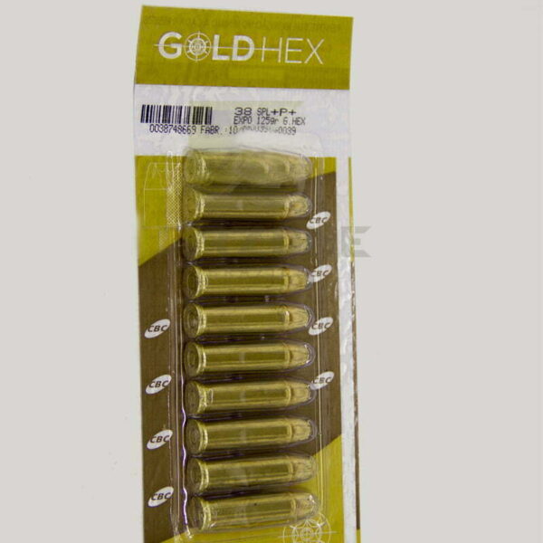 Munição CBC 38 SPL+P+ EXPO 124GR BONDED C BL