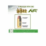 Munição CBC 40 SW EOPP 180GR NTA CXT C23